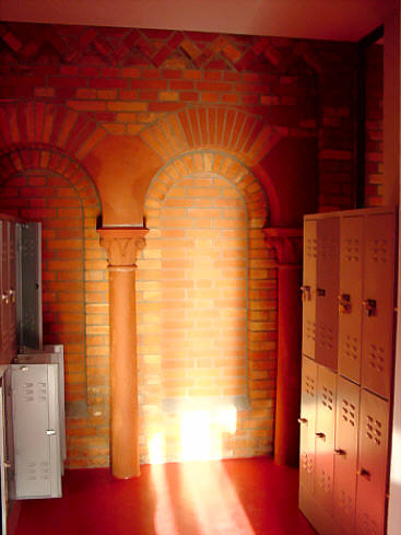 Anatomie der Charit&eacute; in Berlin-Mitte, Umkleide