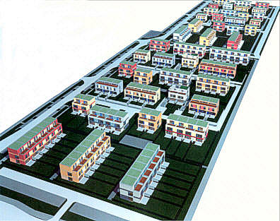 Gartenstadt am Falkenberg, Computersimulation gesamte Anlage