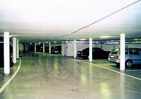 G&auml;stehaus Rheinsberg, Tiefgarage