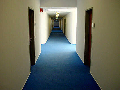 St. Joseph Krankenhaus, Flur in Aufstockung Haupthaus